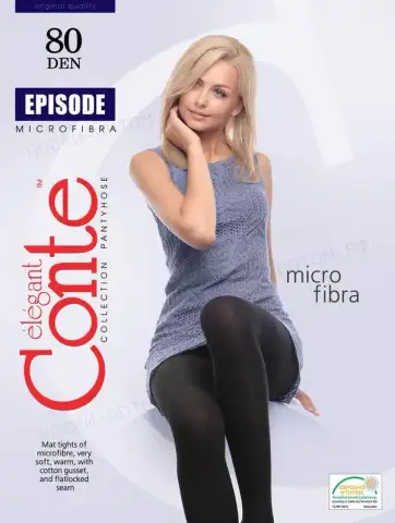 Колготки Conte EPISODE 80 DEN Nero