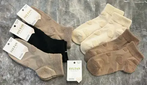 Носки женские зимний махровый термо SYLTAN, арт. 1504