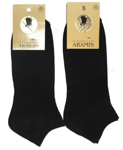 Aramis, Носки мужские короткие черные