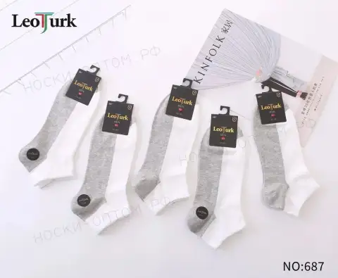 Мужские носки короткие LeoTurk, арт. 687